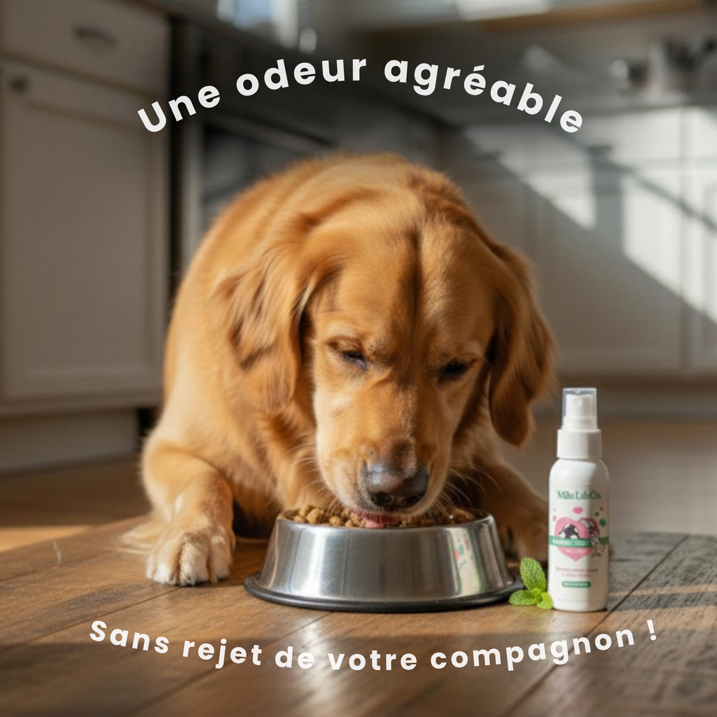 Stoppez les bactéries responsables des infections et le tartre avec le spray dentaire MiloLab